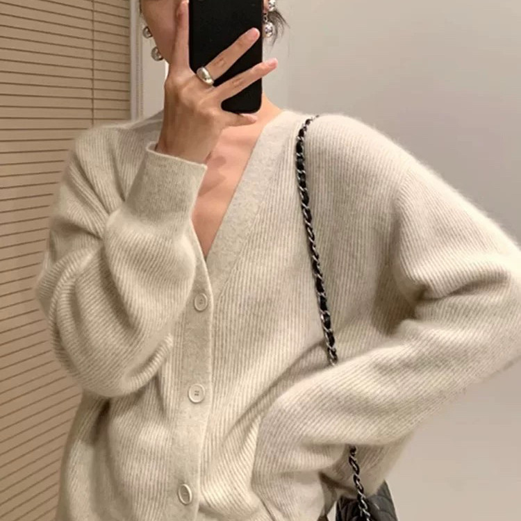 童心26年早春松弛感老钱风简约百搭显瘦羊绒衫（含70羊绒）S3239,自行车/骑行装备/零配件,自行车整车大保养工时,淘宝优惠券,粉丝福利购,淘宝优惠卷