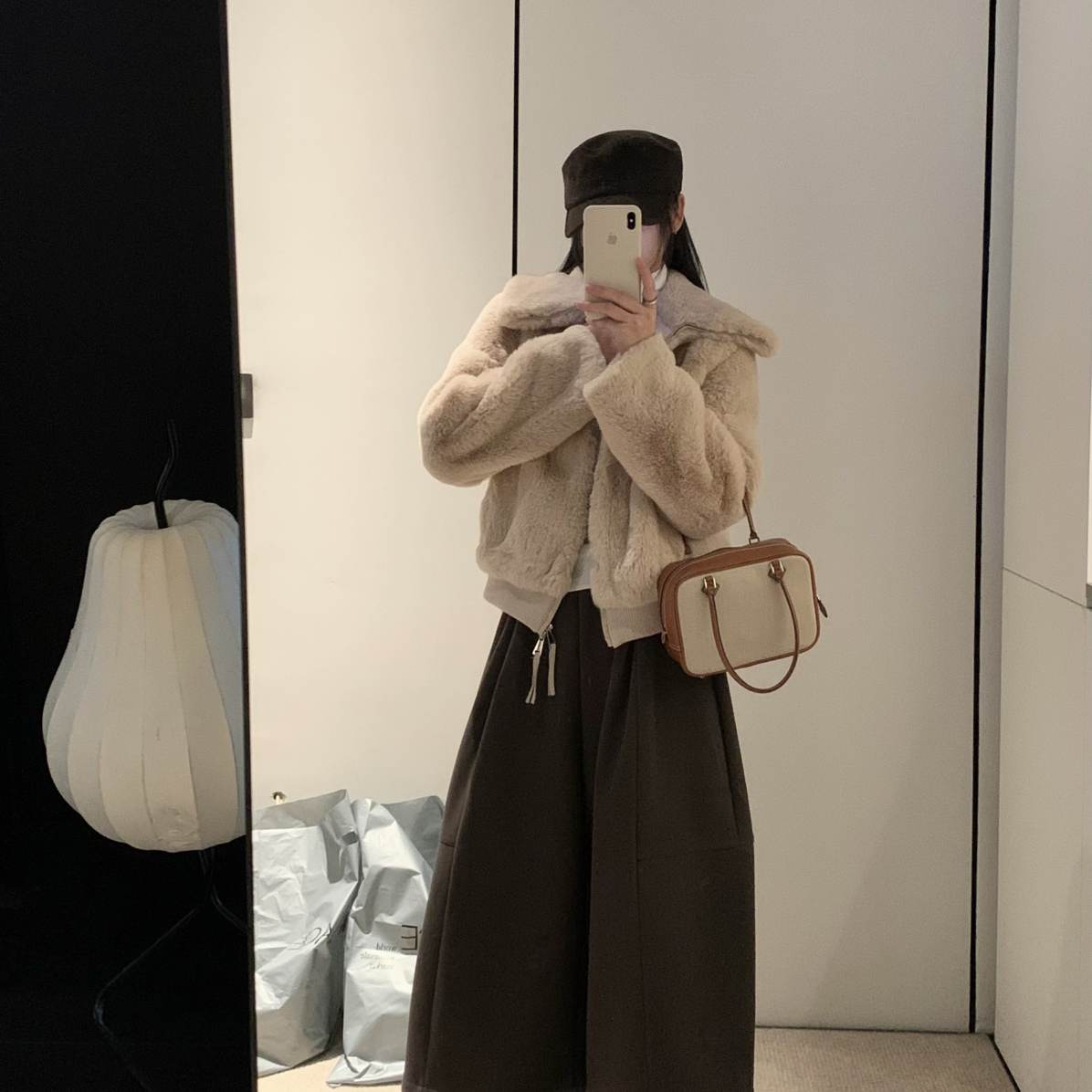 童心家糯叽毛毛外套~巨保暖一件过冬立领设计不挑人短外套103003