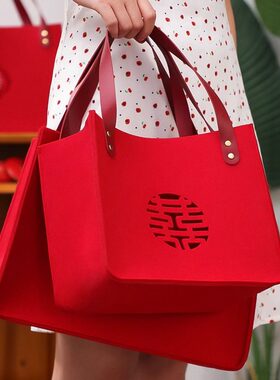 结婚用品大号喜糖礼品袋