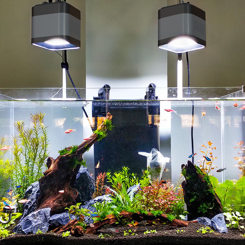 森森鱼缸灯水草灯led灯防水全光谱草缸灯照明灯水族箱灯架爆藻灯怎么看?