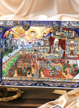 infeelme我的小屋22.0立体造景贴纸 微缩场景手工diy解压玩具贴画