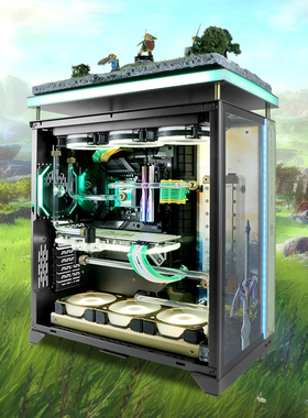 FUXK 联力O11 XL 13代酷睿 13900K/RTX4090 高端水冷MOD定制电脑