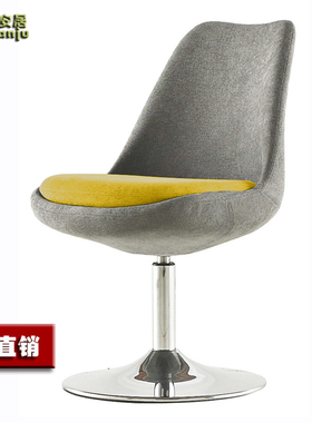 厂家直销升降休闲椅布艺沙发洽谈椅会客椅餐椅奶茶店桌椅B321椅子