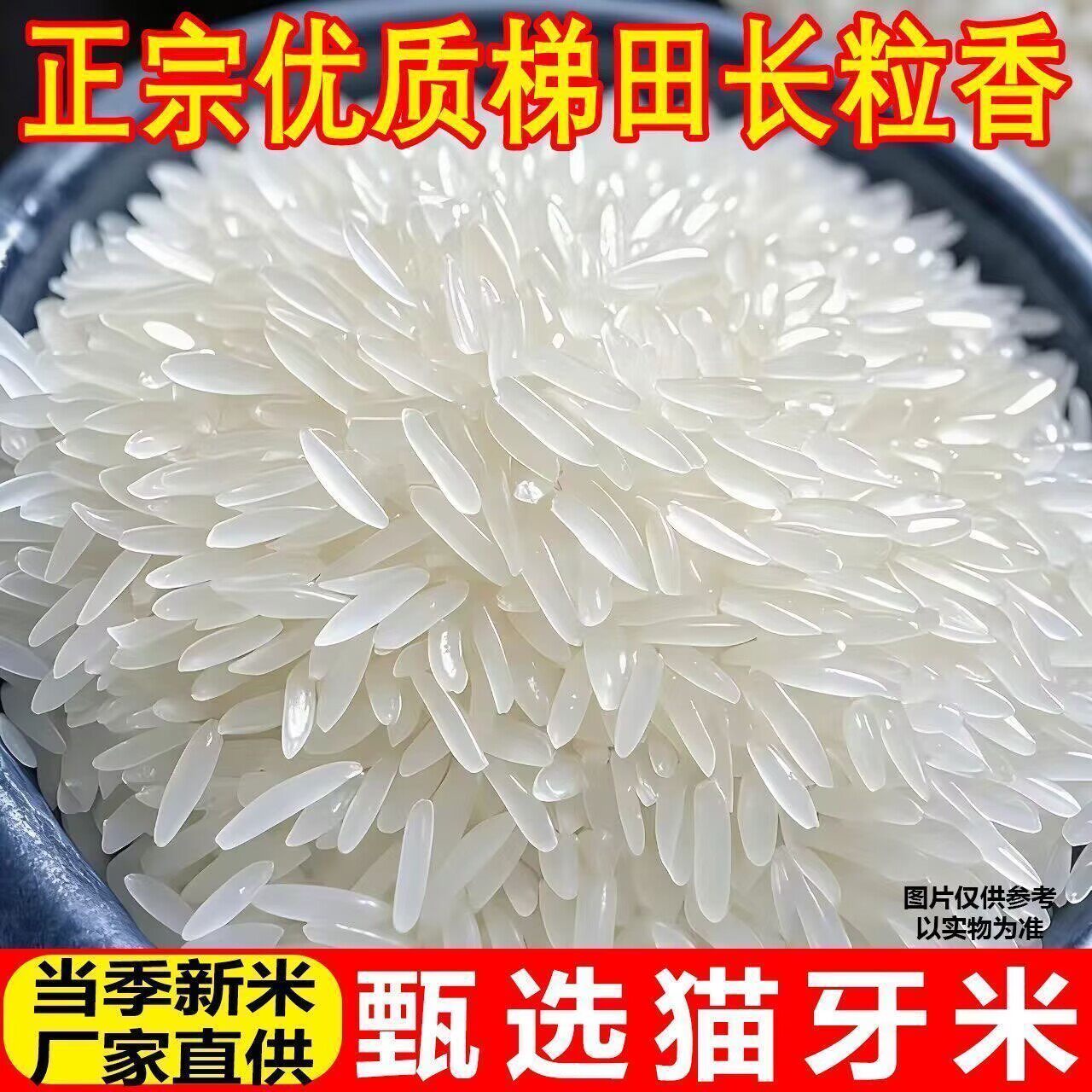 长粒香猫牙米煮饭煮粥米台灣香港澳門包郵走集运仓糖尿病人杂粮米五谷杂粮糖尿病糖尿病控糖主食无糖食品零食大全糖尿病人食品粗粮