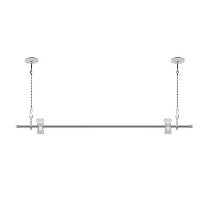 吊旗悬挂杆80cm急速夹写真挂钩