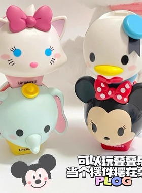 lip smacker迪士尼联名正品儿童润唇膏保湿滋润防干裂男女护唇膏