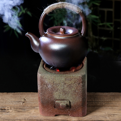 敏豪粗陶炭炉煮茶炉复古茶道