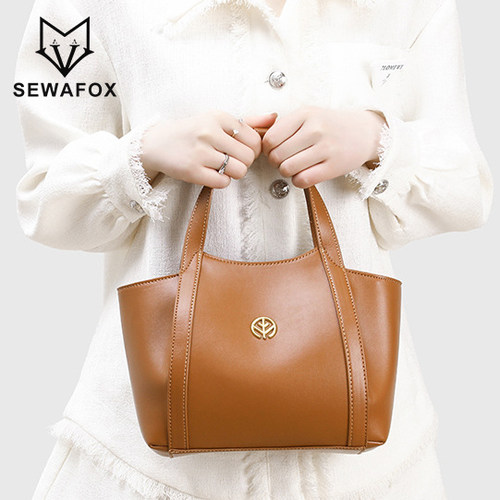 SEWAFOX 手提包女2026新款通勤百搭单肩包高级感不撞款复古斜挎包
