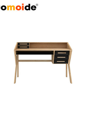 诺曼邸实木设计师家具origami desk经典折纸书桌进口水曲柳写字台