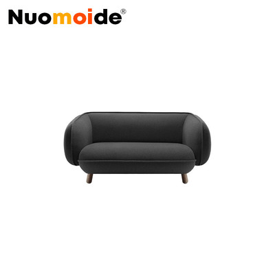 诺曼邸精品高定创意家具BASSET 2SEATER SOFA羊绒布巴塞特沙发