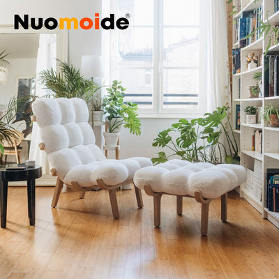 诺曼邸精品创意设计师家具NUAGE Chair极简轻奢阳台卧室休闲椅