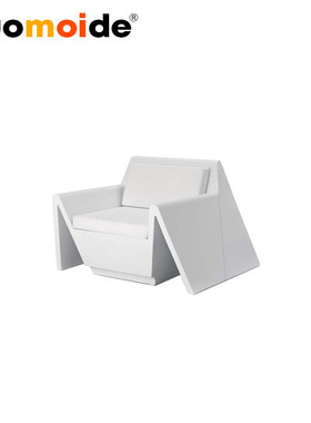 诺曼邸创意设计师家具RESTLONGUECHAIR玻璃钢户外休闲沙发椅