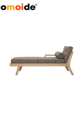 诺曼邸北欧实木 设计师家具 MELLOW DAYBED梅洛沙发躺椅 沙发床