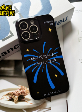 游乐园｜烟花绽放原创小众iphone16pro手机保护壳谢霆锋演唱会新款15pro趣味艺术个性创意mate70proMATE60PRO