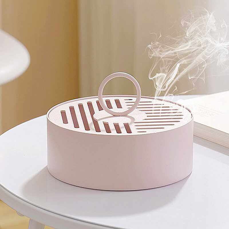 北欧蚊香盒带盖家用室内蚊香架防烫香炉檀香镂空熏香炉蚊香盘托盘,家居饰品,香薰炉,淘宝优惠券,粉丝福利购,淘宝优惠卷