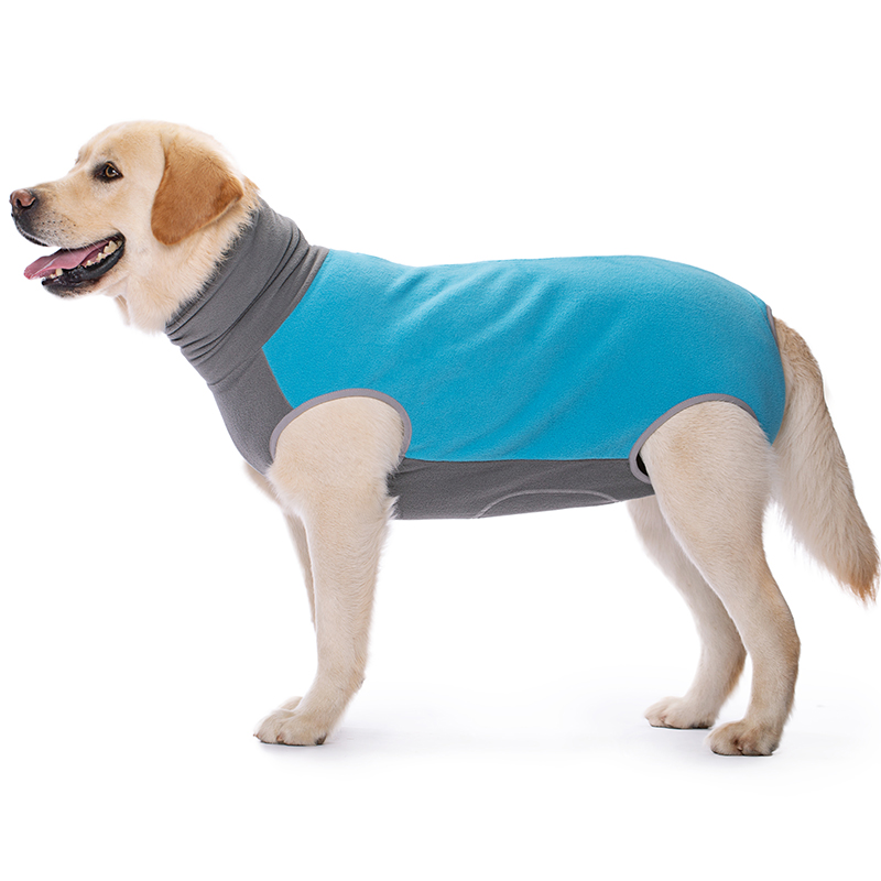 中大型犬包肚衣服摇粒绒保暖背心