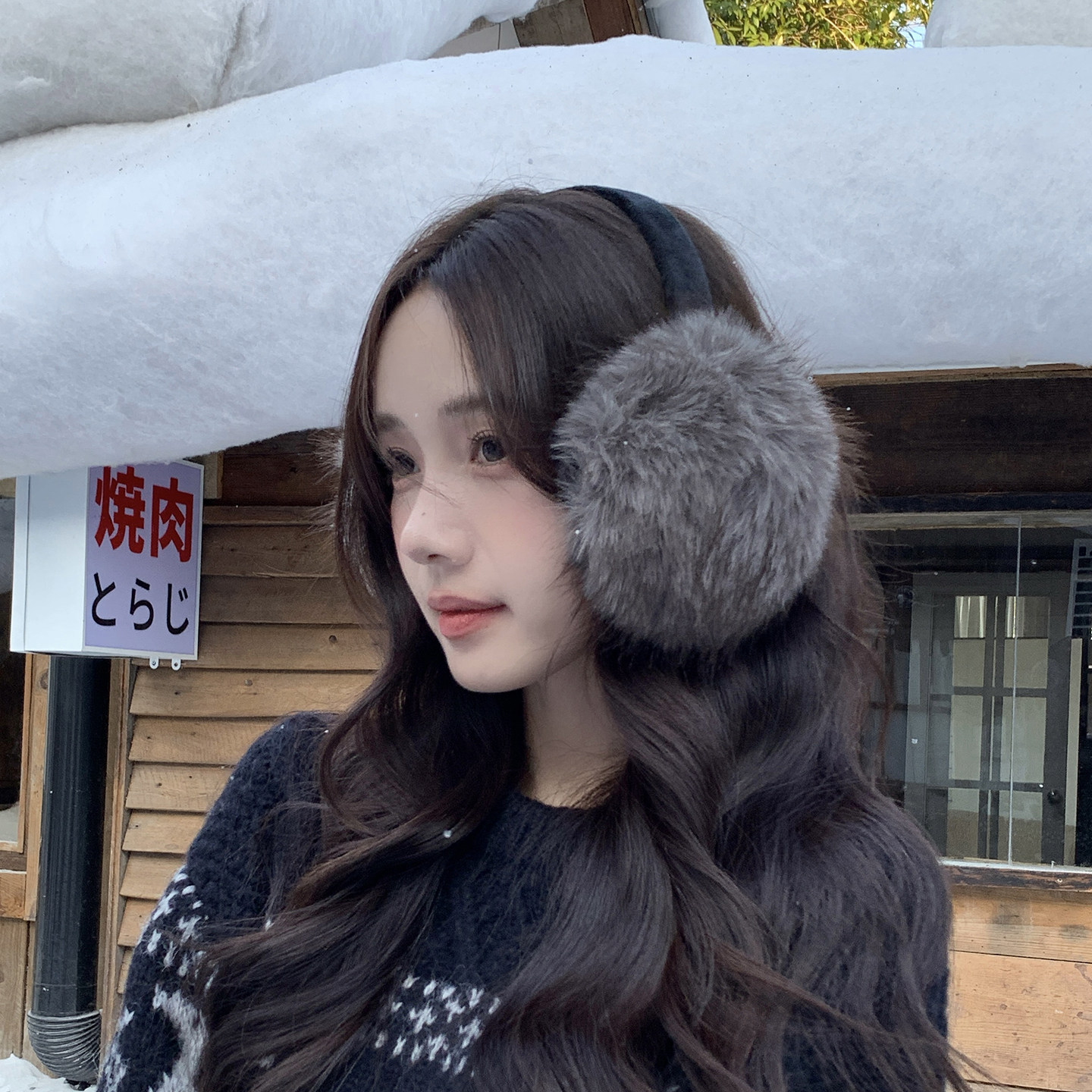 高级丝绒杆子毛毛耳罩女冬季氛围感大号耳暖户外防冻耳捂子女耳包,服饰配件/皮带/帽子/围巾,耳套,淘宝优惠券,粉丝福利购,淘宝优惠卷