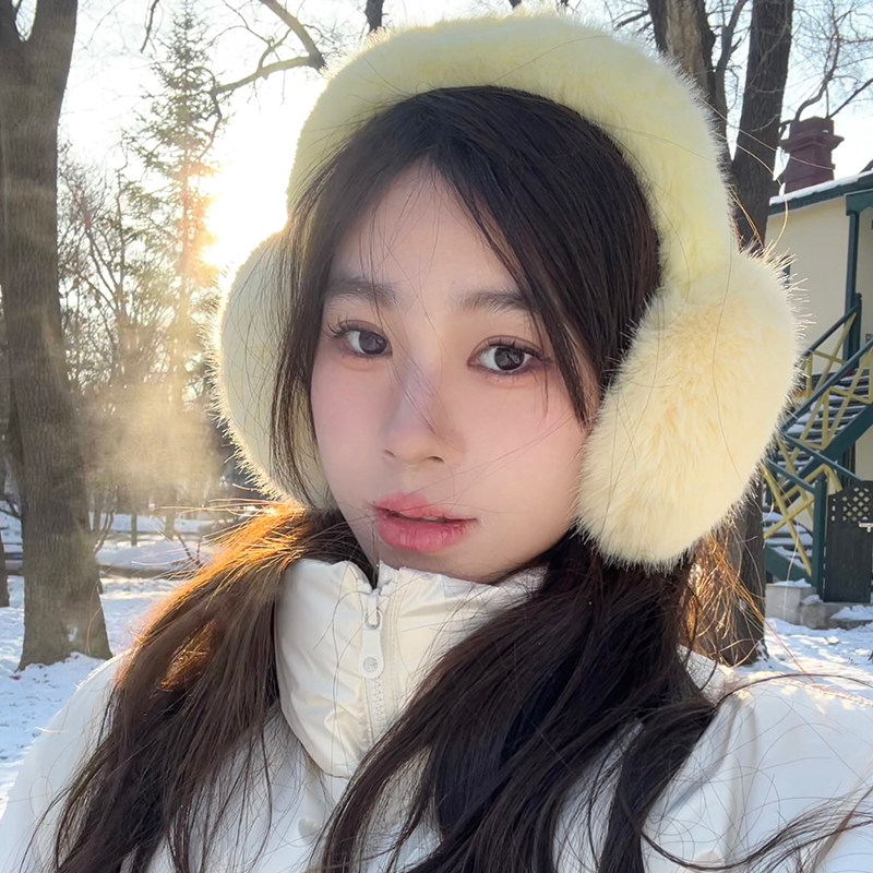 毛绒耳包女冬季2025新款白色仿貂毛保暖耳罩防寒耳捂子耳机式耳套,服饰配件/皮带/帽子/围巾,耳套,淘宝优惠券,粉丝福利购,淘宝优惠卷