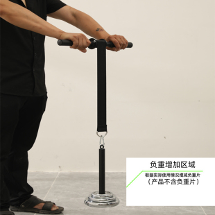 小臂力量训练器千斤棒前臂肌负重卷绳碗力锻炼手腕握力单杠臂力器