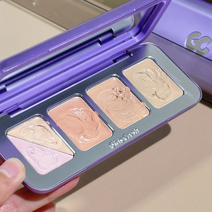 GIRLSCRUSH五色遮瑕盘提亮液底液持久不脱妆黑眼圈高光修容Gc干皮