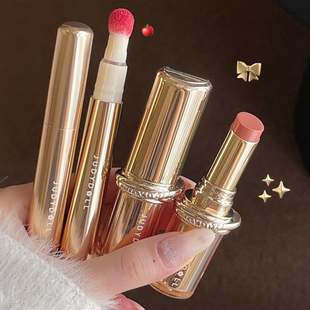 新年限定款Judydoll橘朵精华口红点金口红唇粉霜哑光唇釉鎏金圣诞