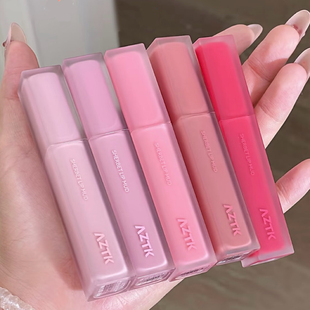 【现货】AZTK雪芭唇泥口红保湿哑光不掉色显白不沾杯唇釉唇彩防水