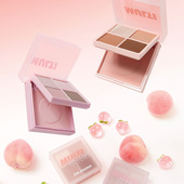 新色号来了 韩国Immeme小方糖眼影腮红双层一体盘迷你盘我爱五色