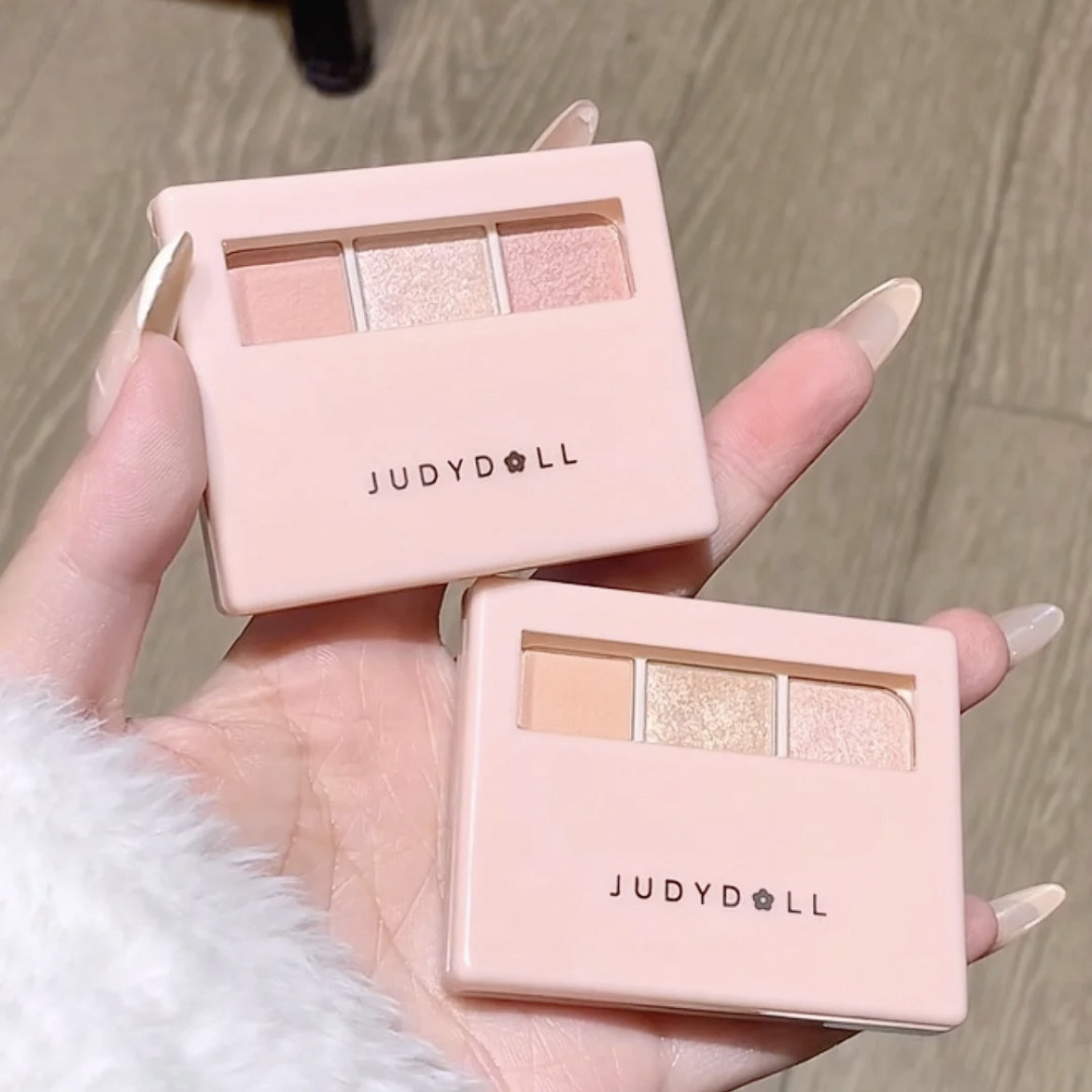 新品上市Judydoll橘朵高光修容眼影阴影一体盘综合盘面部提亮细闪图片