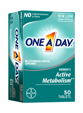 拜耳OneADay女性复合维生素b提高新陈代谢小马达【百亿补贴】