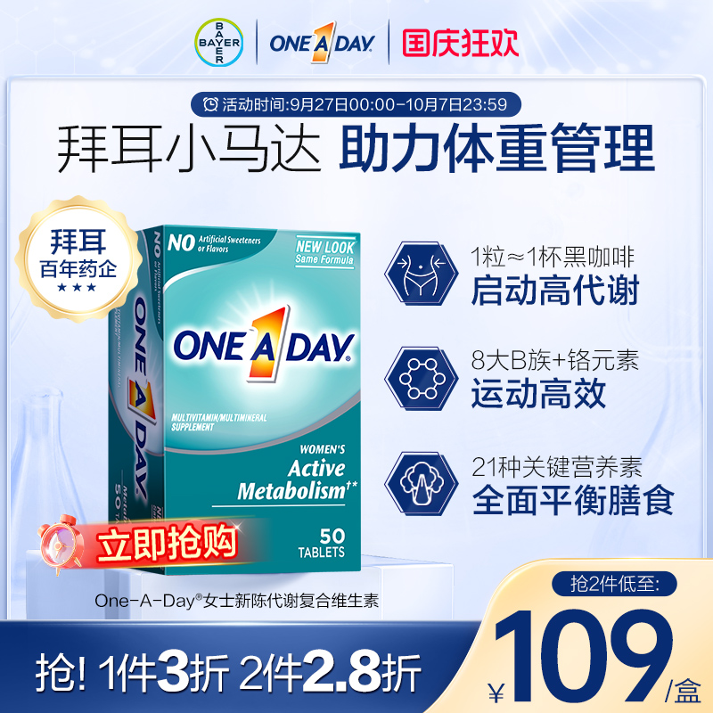 Oneaday小马达加速新陈代谢