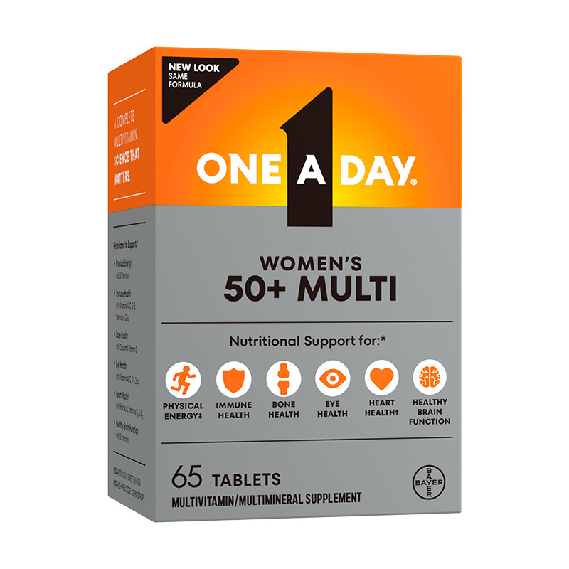 【百亿补贴】拜耳OneADay女复合维生素中老年50岁+