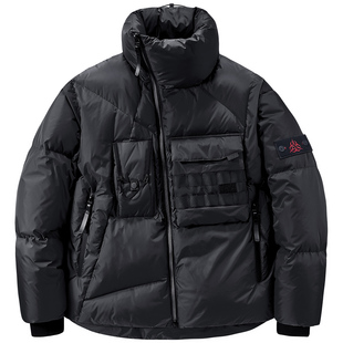 VIP冬季 外套加厚白鸭绒面包服 羽绒服男宽松小众机能风多口袋工装