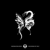 再变 蝶与蛇草本纹身贴纸防水持久男女性感辣妹高级感腰腿肩膀