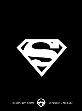 再变 超人标志superman草本纹身贴持久防水纹身胸口漫威DC动漫男