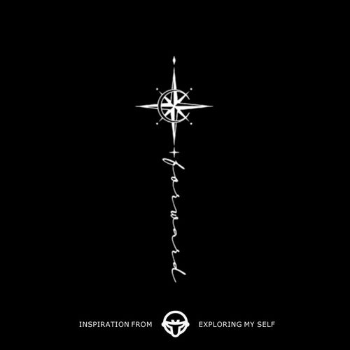 再变草本纹身贴前行英文持久女
