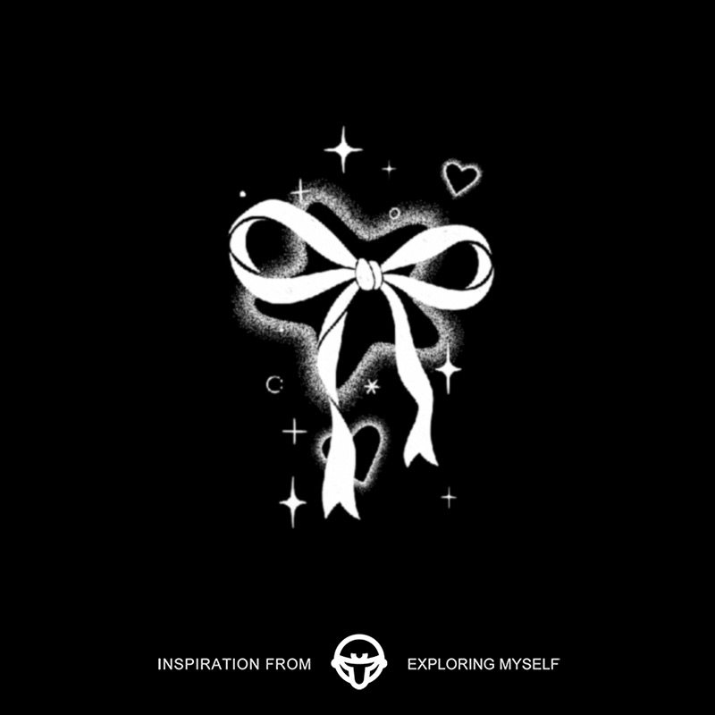 再变 星结防水女蝴蝶结纹身贴草本保持久防汗贴纸百搭小清新甜美