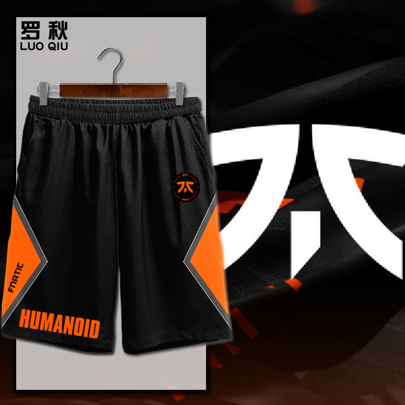 FNC队服msi联盟游戏S14速干短裤