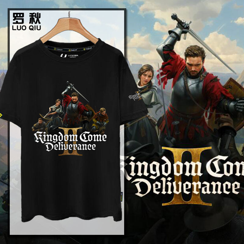 天国拯救2游戏周边短袖t恤