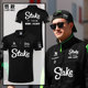 赛车服车迷polo衫 男士 翻带领短袖 Stake索伯F1车队冠宇同款 t恤半袖