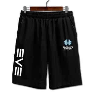 EVE星战前夜古斯塔斯POIBC动漫游戏短裤男士速干5五分裤子中裤夏