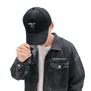 生化危机4重制版里昂游戏周边鸭舌帽子男女棒球帽户外防晒遮阳帽