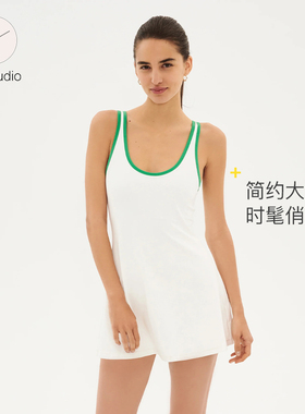 Fit2studio正品现货｜Splits59一片式背心防走光网球连衣裙