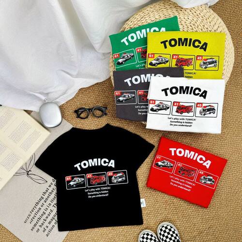 多美卡儿童短袖恤TOMICA男童上衣