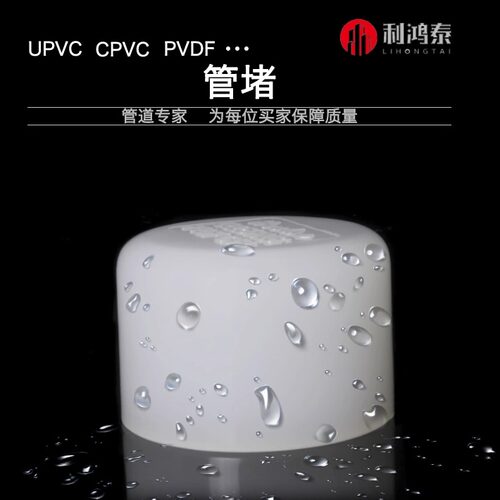 耐酸碱腐蚀化工管件PVDF管堵