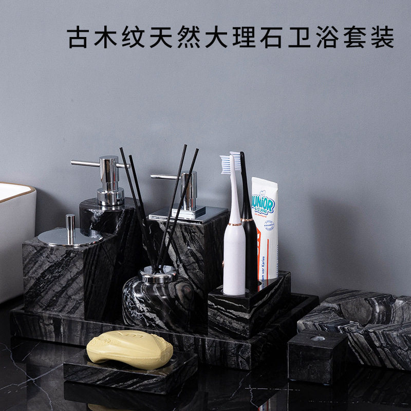 大理石洗漱套装卫浴组合欧式洗手间欧式居家酒店样板房别墅洗手台