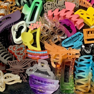 【千奇百怪的抓夹】福利款抓夹女超大号鲨鱼夹发夹花夹子头饰发卡