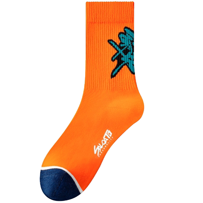 【高颜值潮】100%棉篮球袜