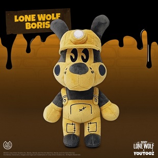 班迪与黑暗复兴 Boris 官方周边玩偶 Wolf 23cm Lone GUMO
