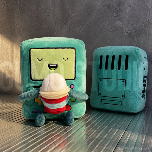 官周包邮Gumo BMO 探险活宝 毛绒玩偶 Adventure Time 播放器