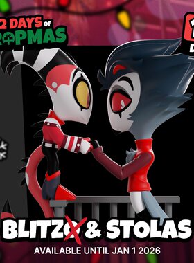 现货Blitzo & Stolas 比利兹斯托拉斯 圣诞极恶老大 Youtooz正版